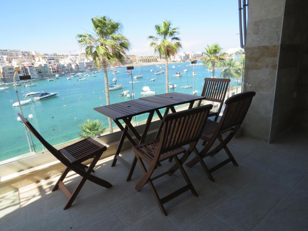 Aquamarine Sea Front Apartments - Second Floor マルサスカーラ エクステリア 写真