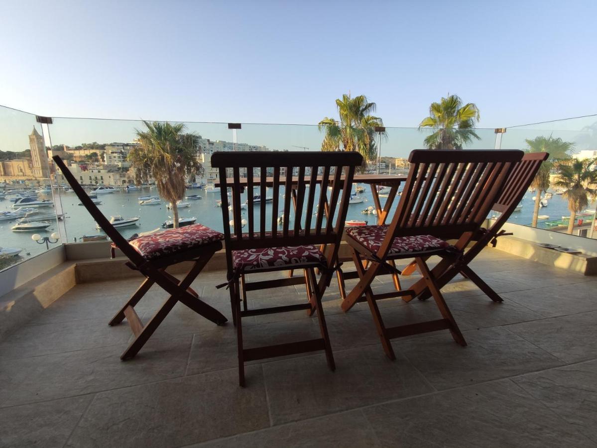 Aquamarine Sea Front Apartments - Second Floor マルサスカーラ エクステリア 写真